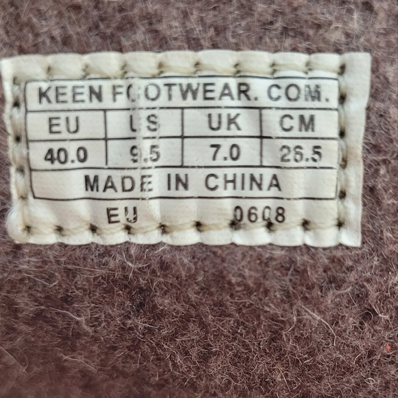 Keen Women's Winthrop II Waterproof Dry Leather Boots - Size 9.5 - Picture 12 of 16